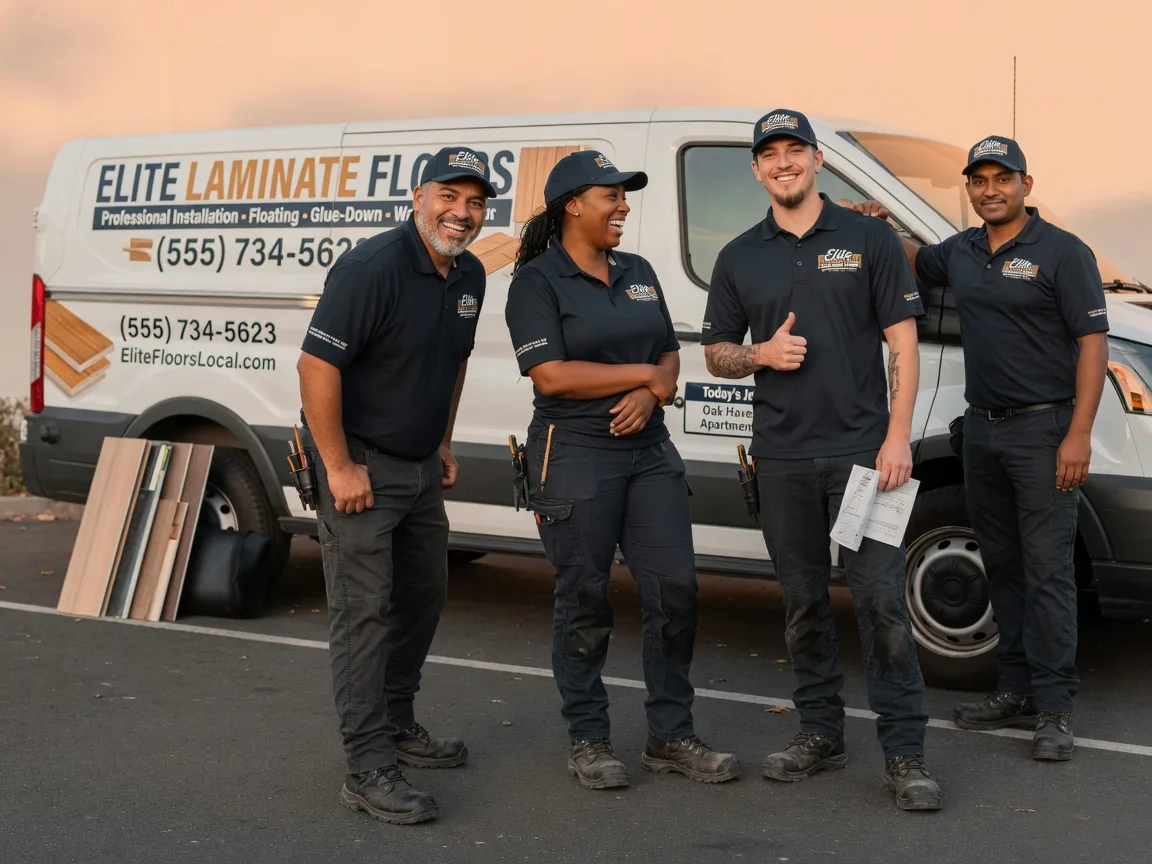 Laminate flooring installation company in Tustin, MI